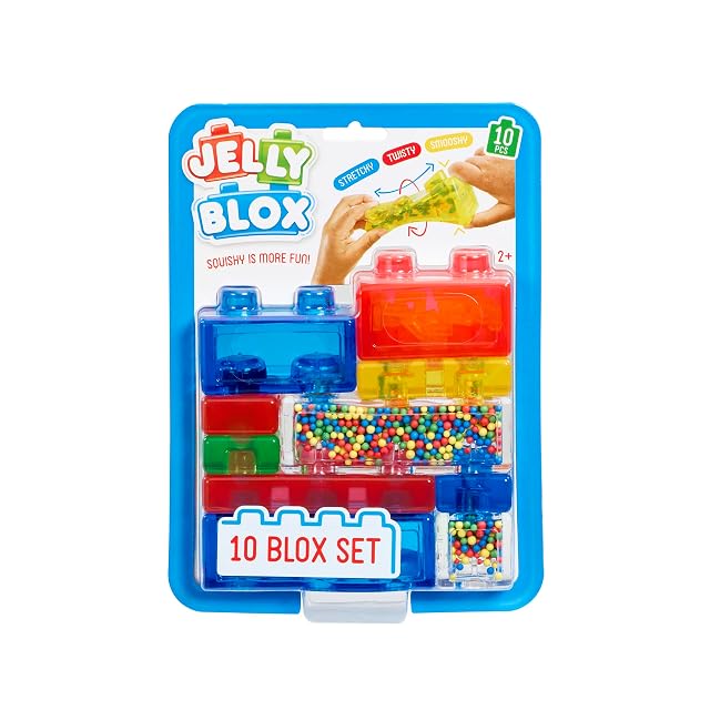 Goliath - Jelly BLOX - Pack 10 Bloques Extensibles, Suaves & Flexibles