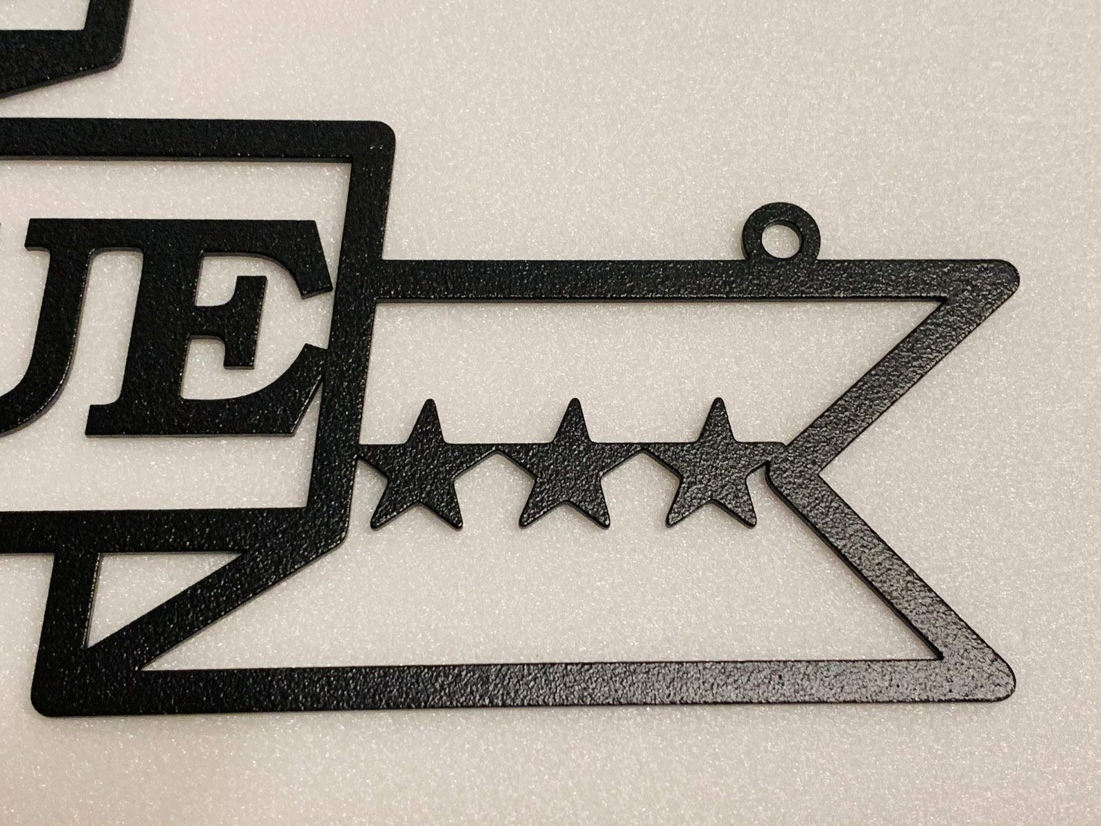 Letrero de pared de metal con nombre personalizado, Idea de Regalo para padre, Decoración de Cocina y Hogar, patio, parrilla, Cartel montado la pared, Zona de Barbacoa, porche, BBQ, jardín, exterior