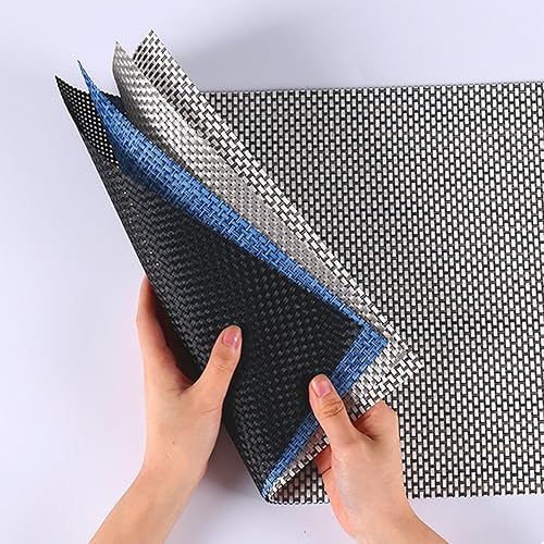 Miniatura 2 de Juego de 5 manteles individuales para mesa de cocina, resistentes al calor, antideslizantes, manteles individuales para mesa de cocina, manteles