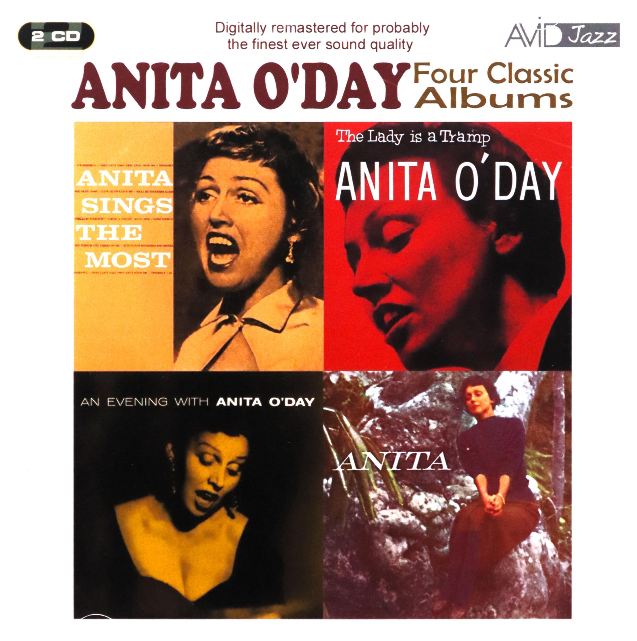 高音質CD 4枚セット ADISQ含 ジャズ クラシック オーディオ向け Amazon.co.jp: Anita O'Day / Four Classic Albums: ミュージック