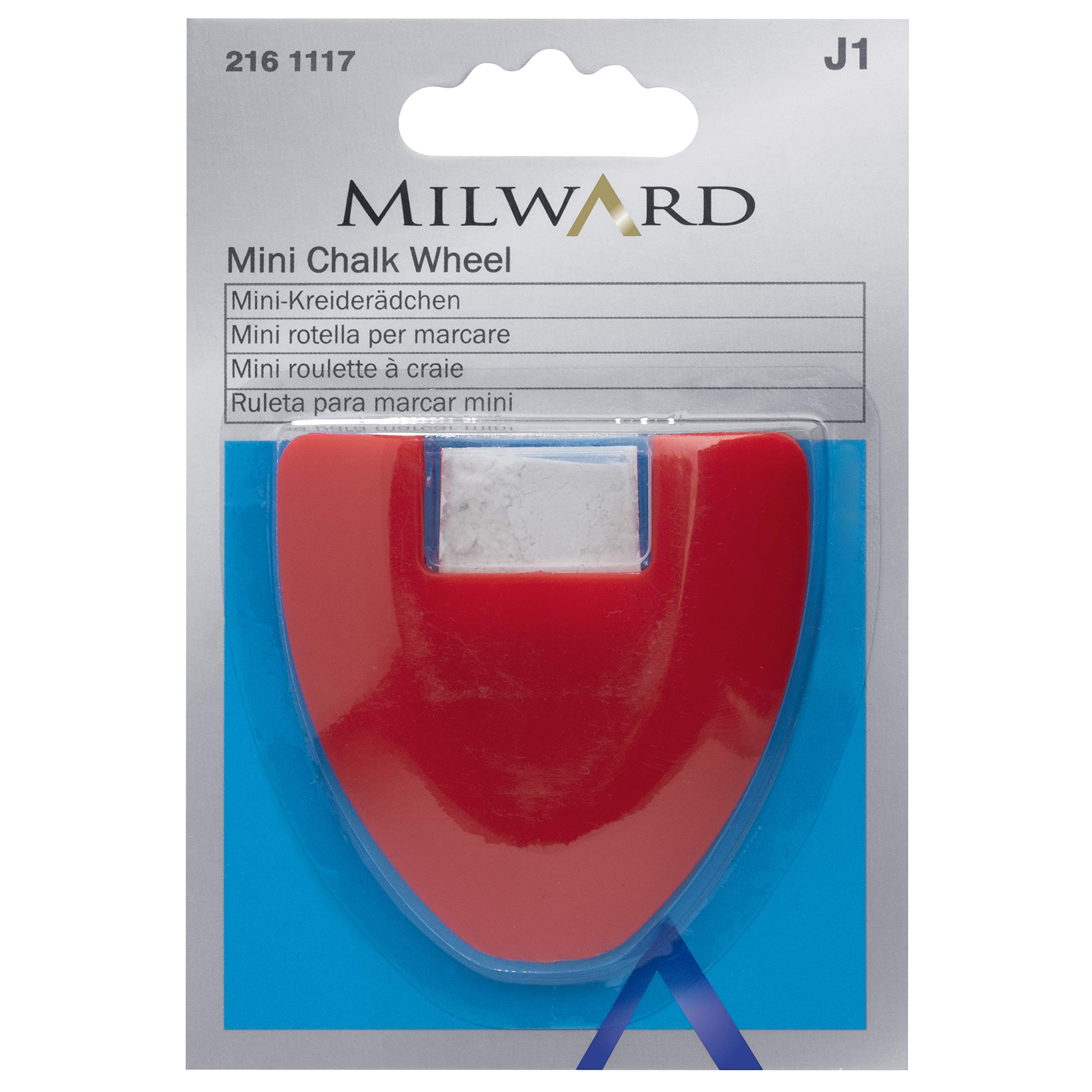 Milward Assorted Mini Chalk Wheel, Red/White
