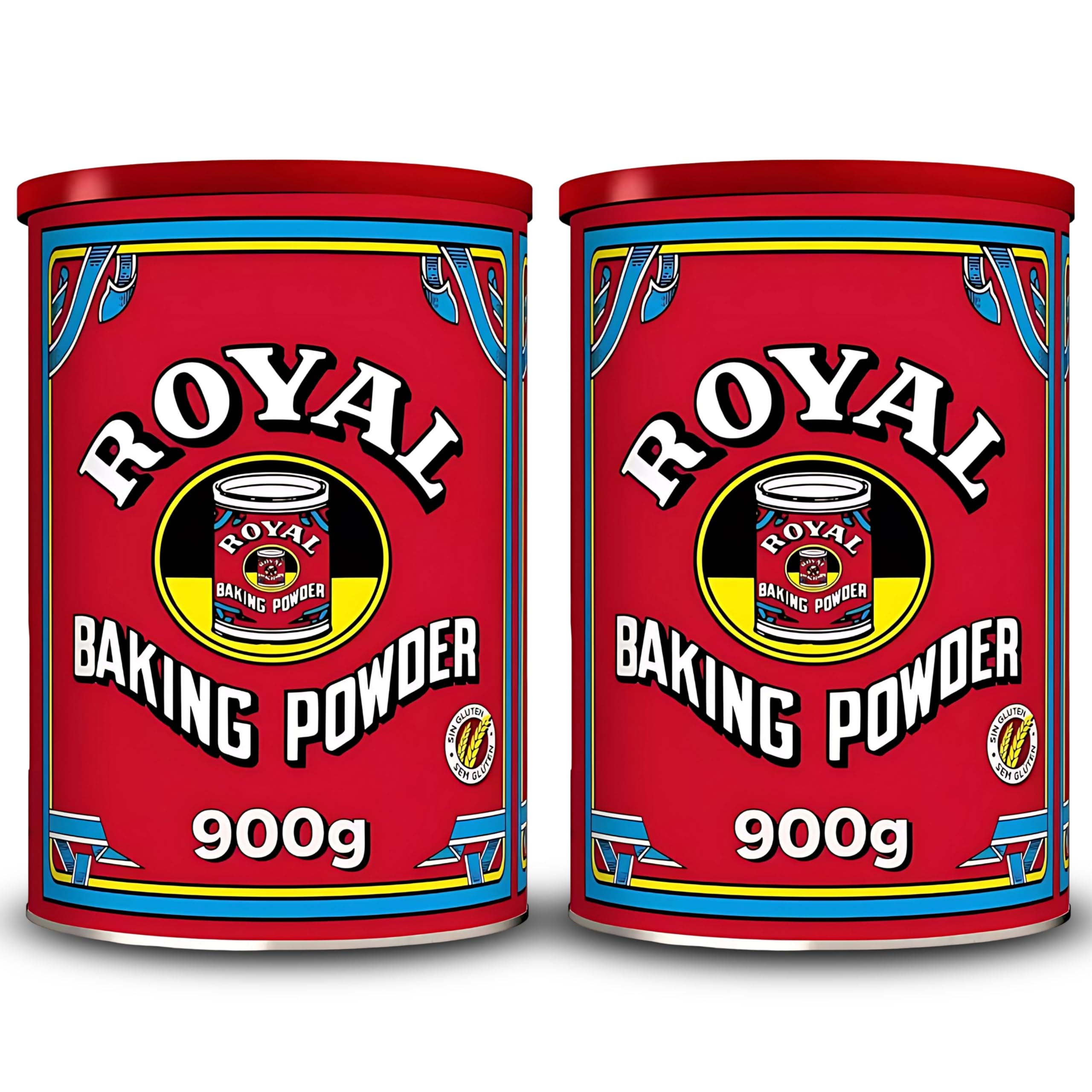 Levadura en polvo 1,8 kg - Royal - Pack Laborawi (2 x 900g)