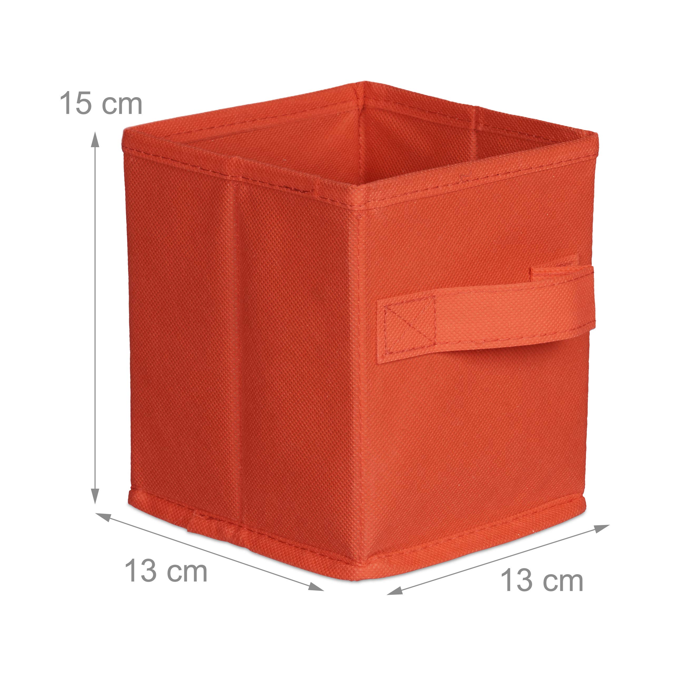 Relaxdays Kinder Wandregal ALBUS, 4 Kleiderhaken, Kinderregal mit 4 bunten Faltboxen, HBT: ca. 28 x 61 x 16 cm, weiß