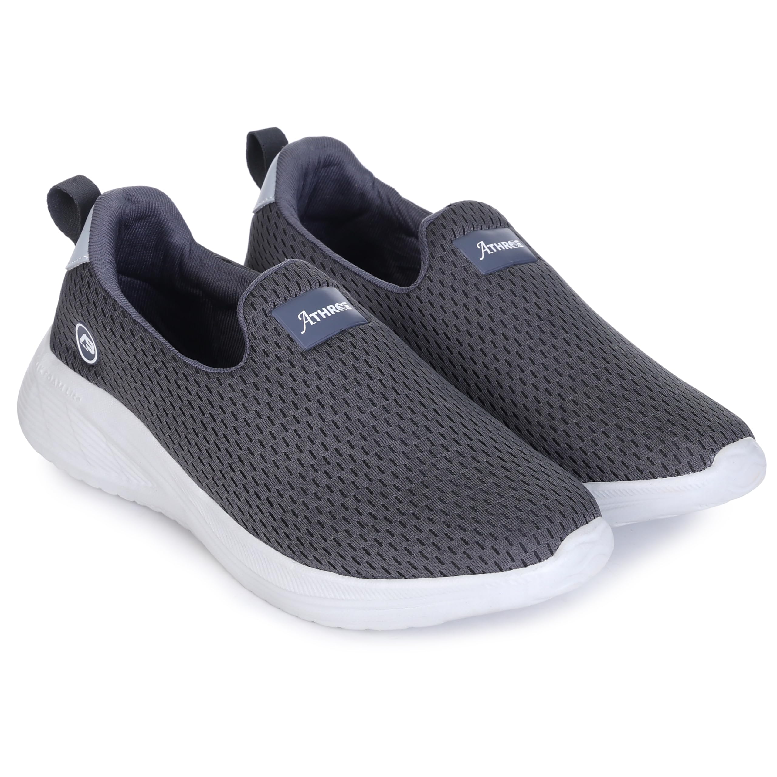 Premium Slip-On Walking Shoes for Men, Lightweight EVA Sole with Breathable Upper Mesh, Round Toe & Cushioned Comfort, Flexible Sports & Casual Shoes for Men's