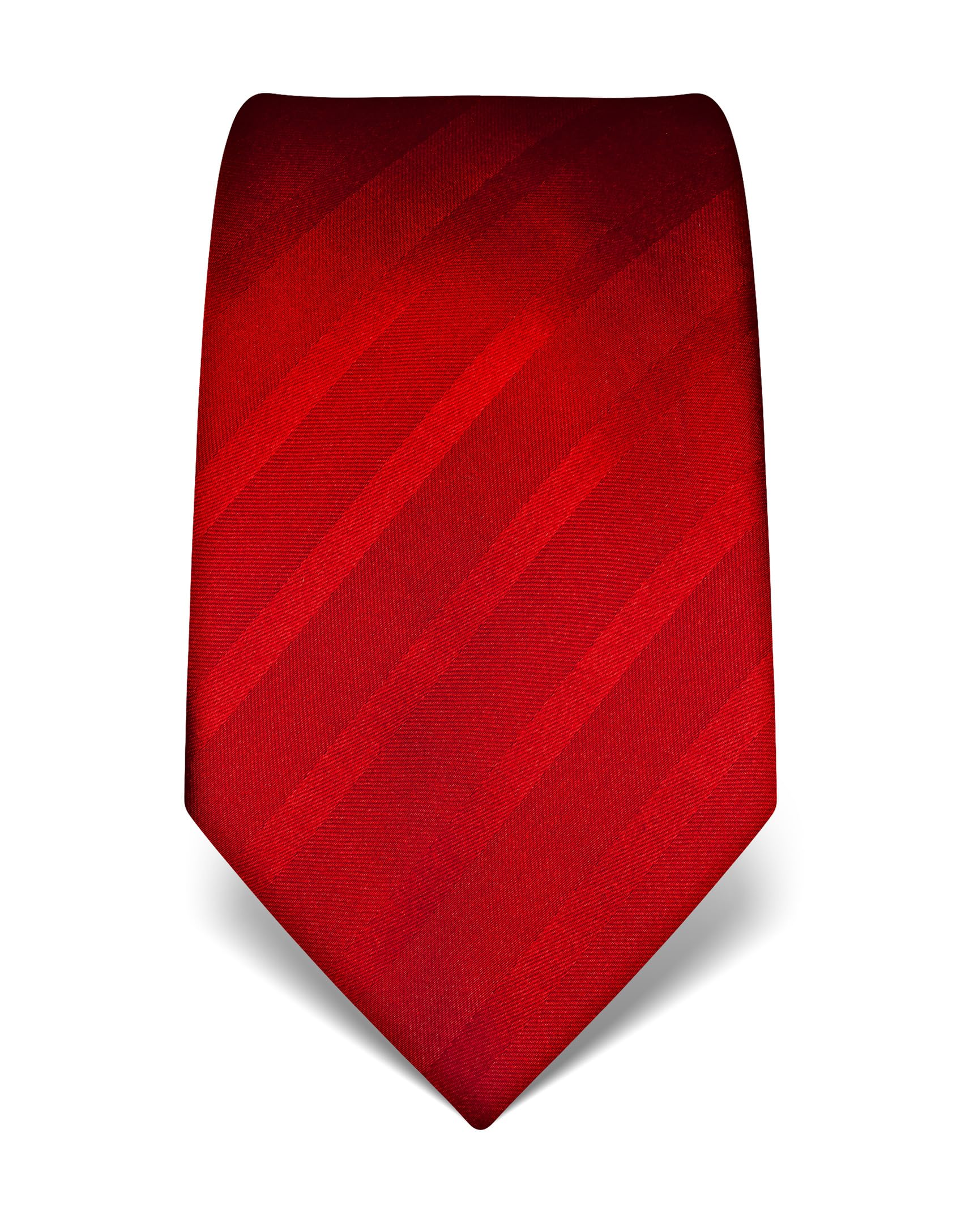 Vincenzo Boretti Herren Krawatte reine Seide Ton in Ton gestreift edel Männer-Design zum Hemd mit Anzug für Business Hochzeit 8 cm schmal/breit