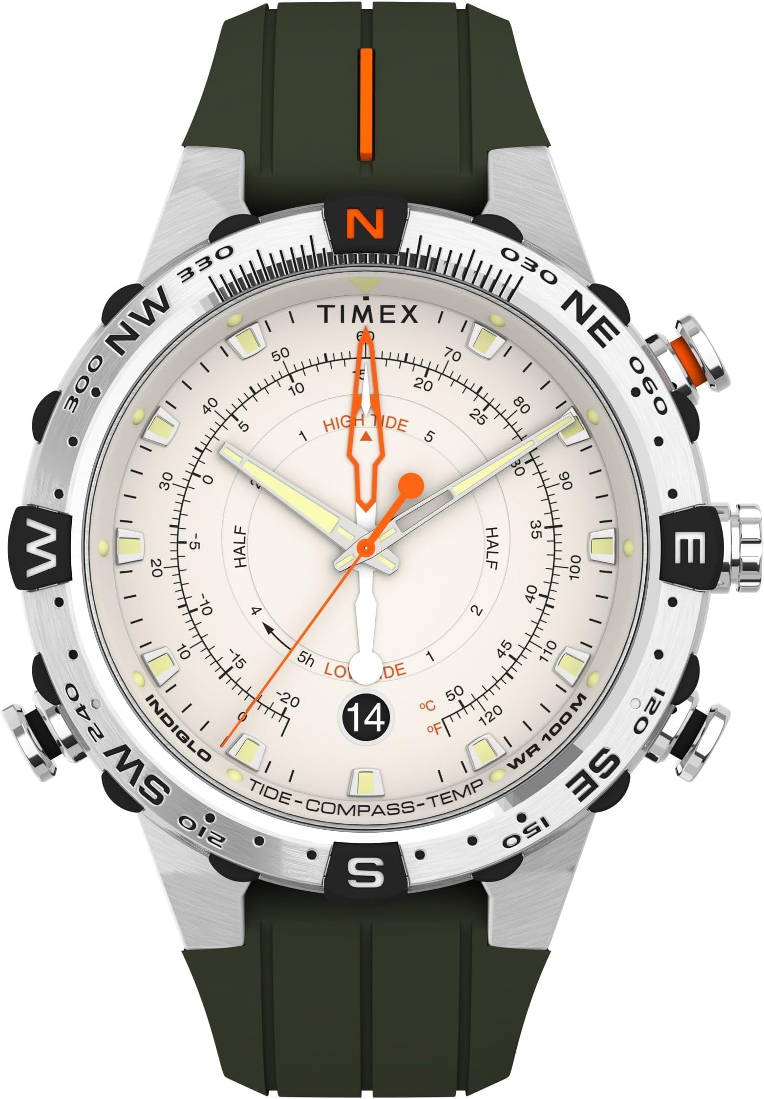 Men's Expedition Tide-Temp-Compass 45mm Watch