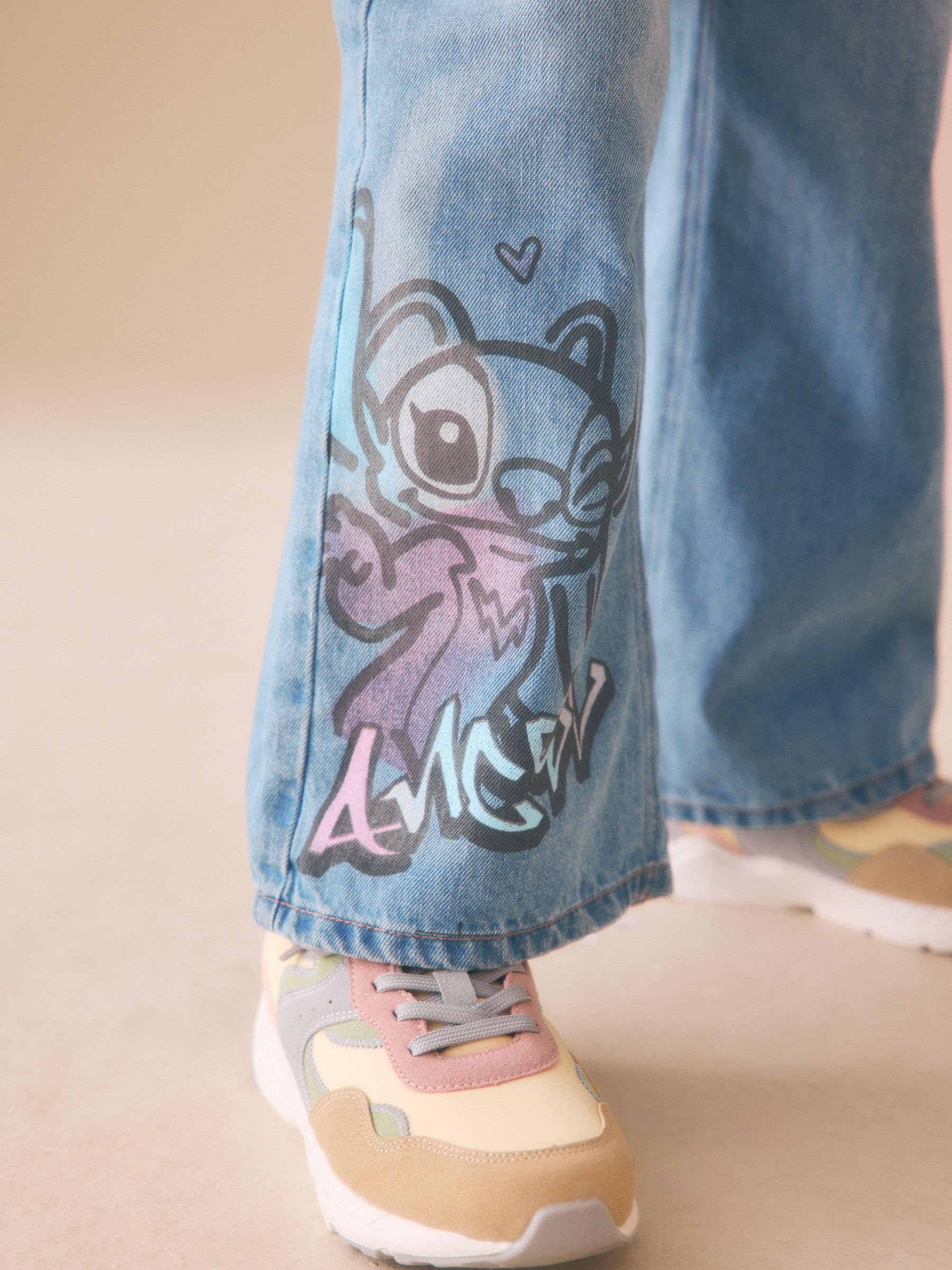 NEXT Ragazza Jeans Lilo & Stitch Disney