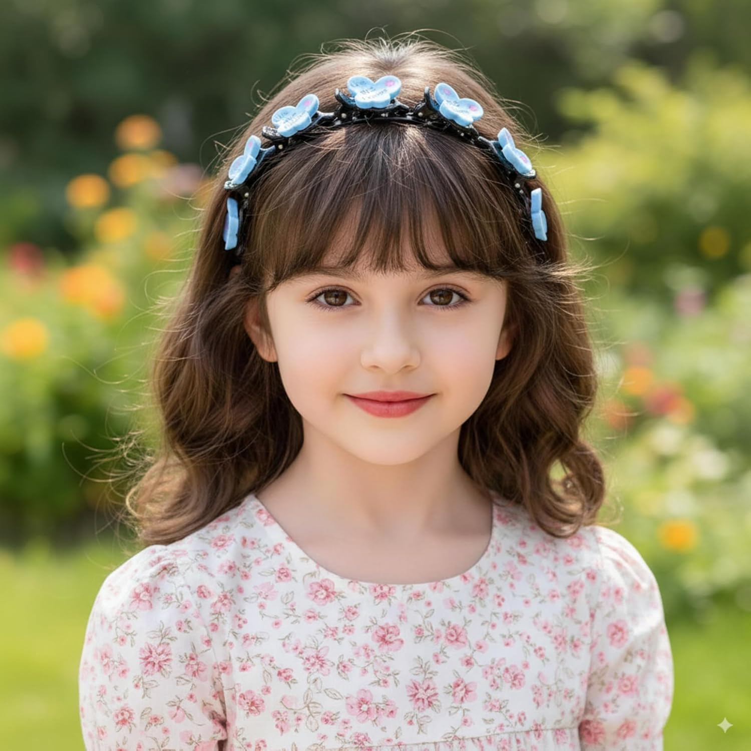 Tiara Infantil Presilhas com Borboletas Azuis, Acessório para Cabelo Meninas em promoção! Veja a oferta e mais achadinhos de Laços & Tiaras Infantis 2 Hoje é o melhor dia para comprar Tiara Infantil Presilhas com Borboletas Azuis, Acessório para Cabelo Meninas com aquele preço maroto! Promoção! Aproveite a oferta! 2