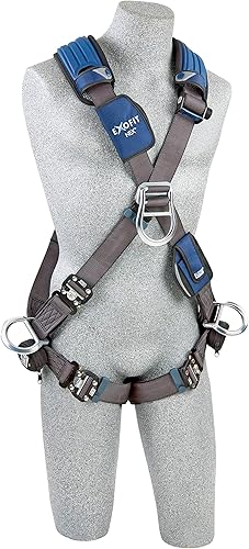 3M DBI-SALA ExoFit NEX Comfort Arnés de seguridad cruzado para escaladaposicionamiento 1113106, pequeño
