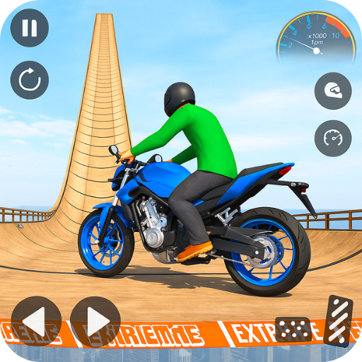 Free Bike GT Stunts – Tricky Motorcycle Racing Game 3D