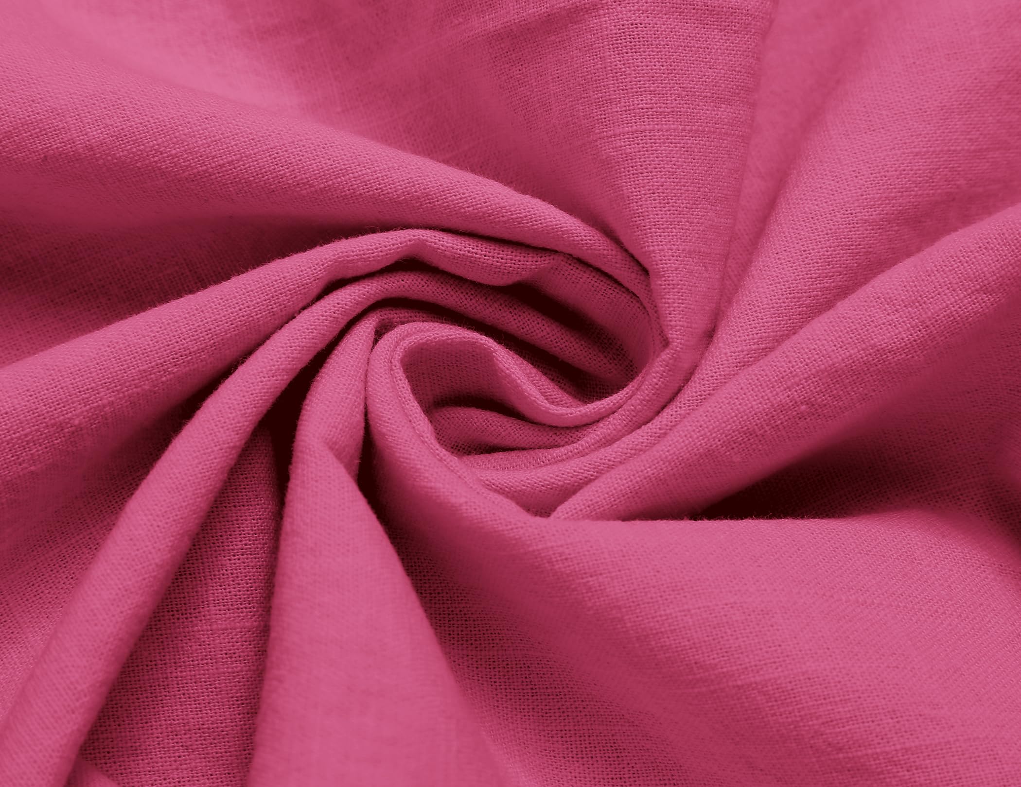 Hotouch Robe d'été boutonnée en lin pour femme - Robe de plage décontractée - Col en V - Mini robe à manches courtes - Robe trapèze - Robe à volants