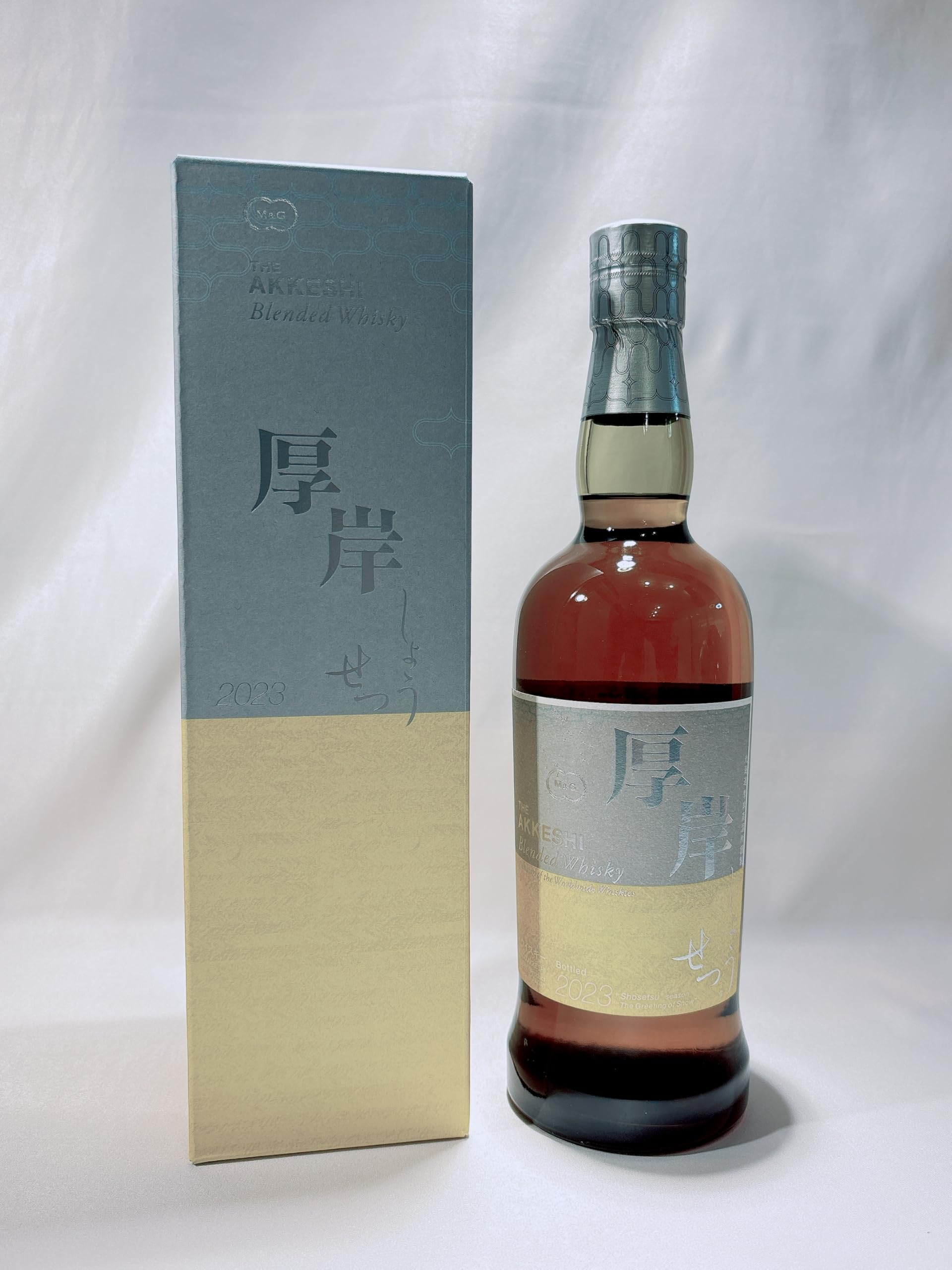 Amazon.co.jp: 厚岸蒸留所 小雪 ブレンデッドウィスキー/SHOSETSU THE  