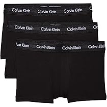 Calvin Klein Uomo Pantaloncini Boxer Vita Bassa Confezione da 3 Intimo, Nero (Black W. Black WB), L