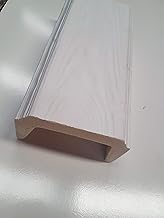 10 Vigas Rustica Decorativa en Poliuretano Largo 300 Ancho 14 Alto 8.5 Color Blanco. SE Puede MODIFICAR LA CANTIDAD.