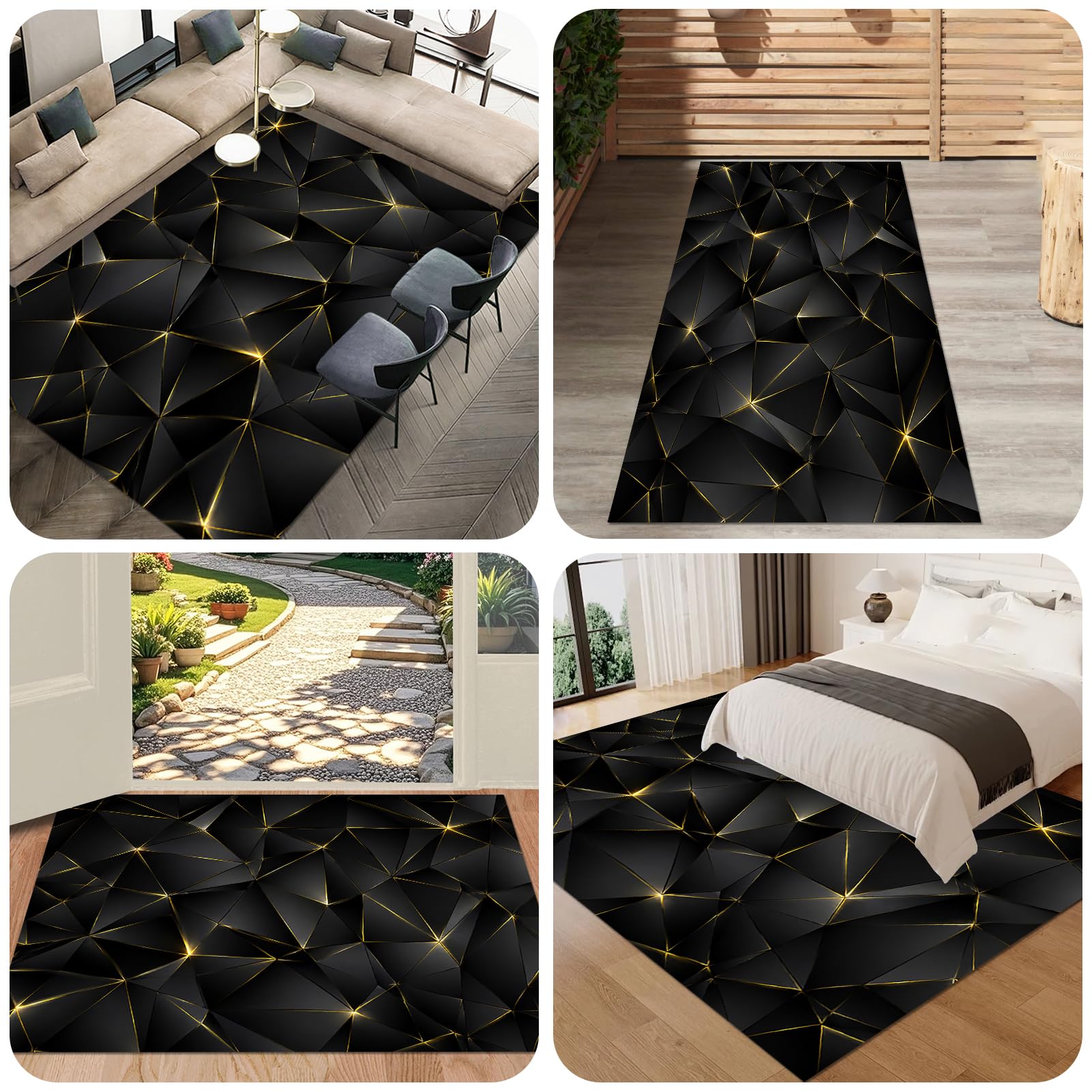 Tappeto Sedia Ufficio Tappeto Salvapavimento Antiscivolo 180 x 200 cm