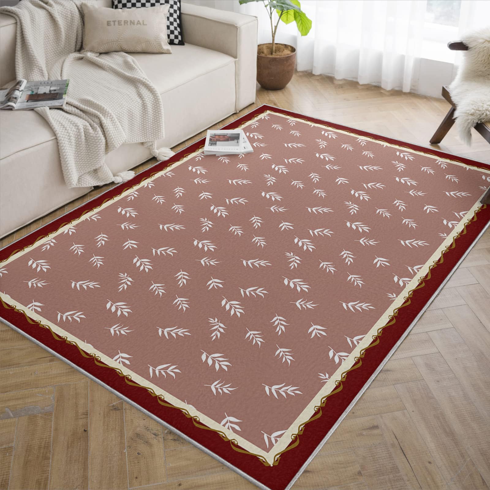 Tapis antidérapant et doux 160x230cm idéal pour sécuriser le salon