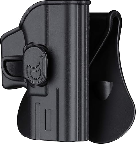 Vista 13 de Funda OWB para Glock 17 17L 19 19X 22 23 26 27 31 32 33 (no para MOS), mano derecha