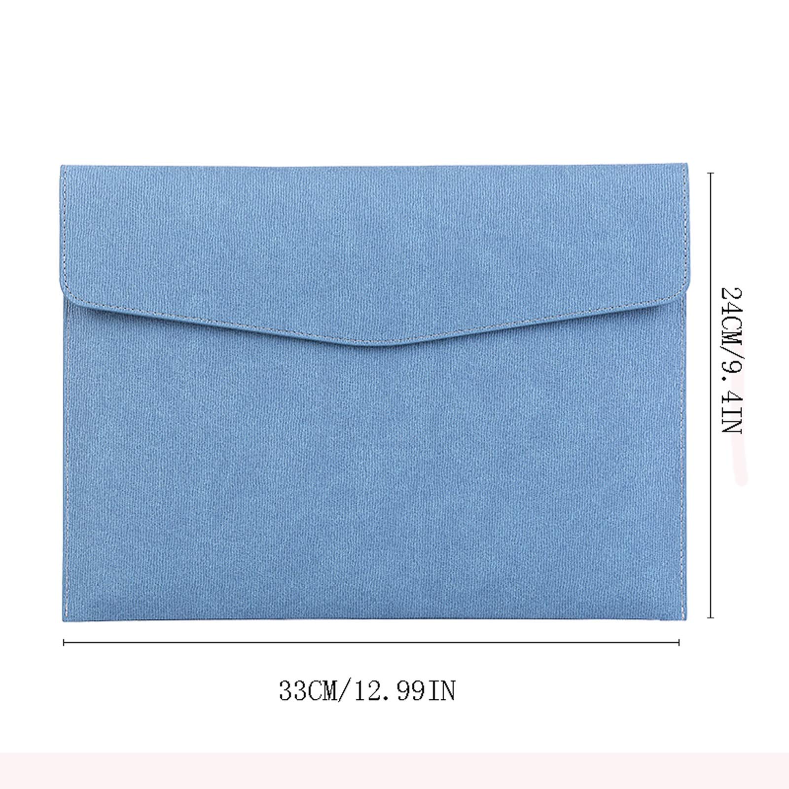 Carpetas de archivos Carpetas de archivos Los archivos envolven las carpetas for la oficina de la escuela bolsas de almacenamiento de viaje Carpetas de archivos de Office (Color : A, Size : 6PACK)