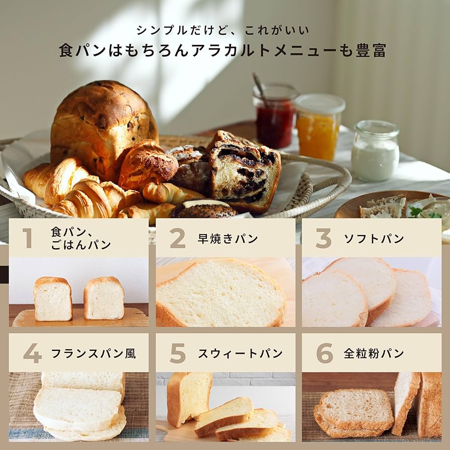 siroca ほぼ未使用 パンミックス付き ホームベーカリー siroca シロカ お手軽食パンミックス 1斤×10袋 ホームベーカリー