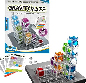ThinkFun Gravity Maze - Casse-Tête et Circuit de Billes 3D