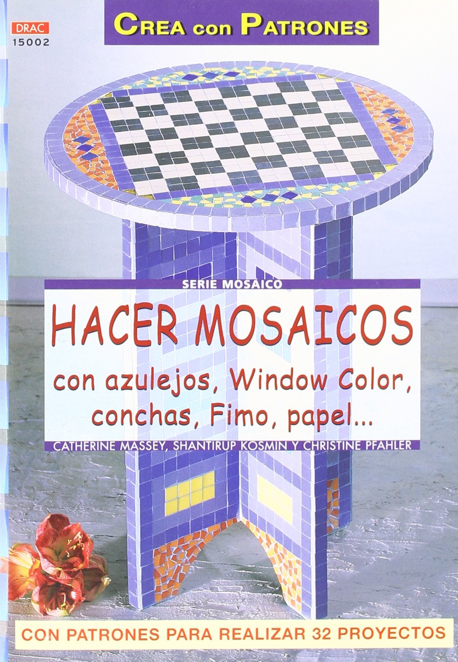 Serie Mosaico nº 2. HACER MOSAICOS CON AZULEJOS, WINDOW COLOR, CONCHAS, FIMO, PAPEL...