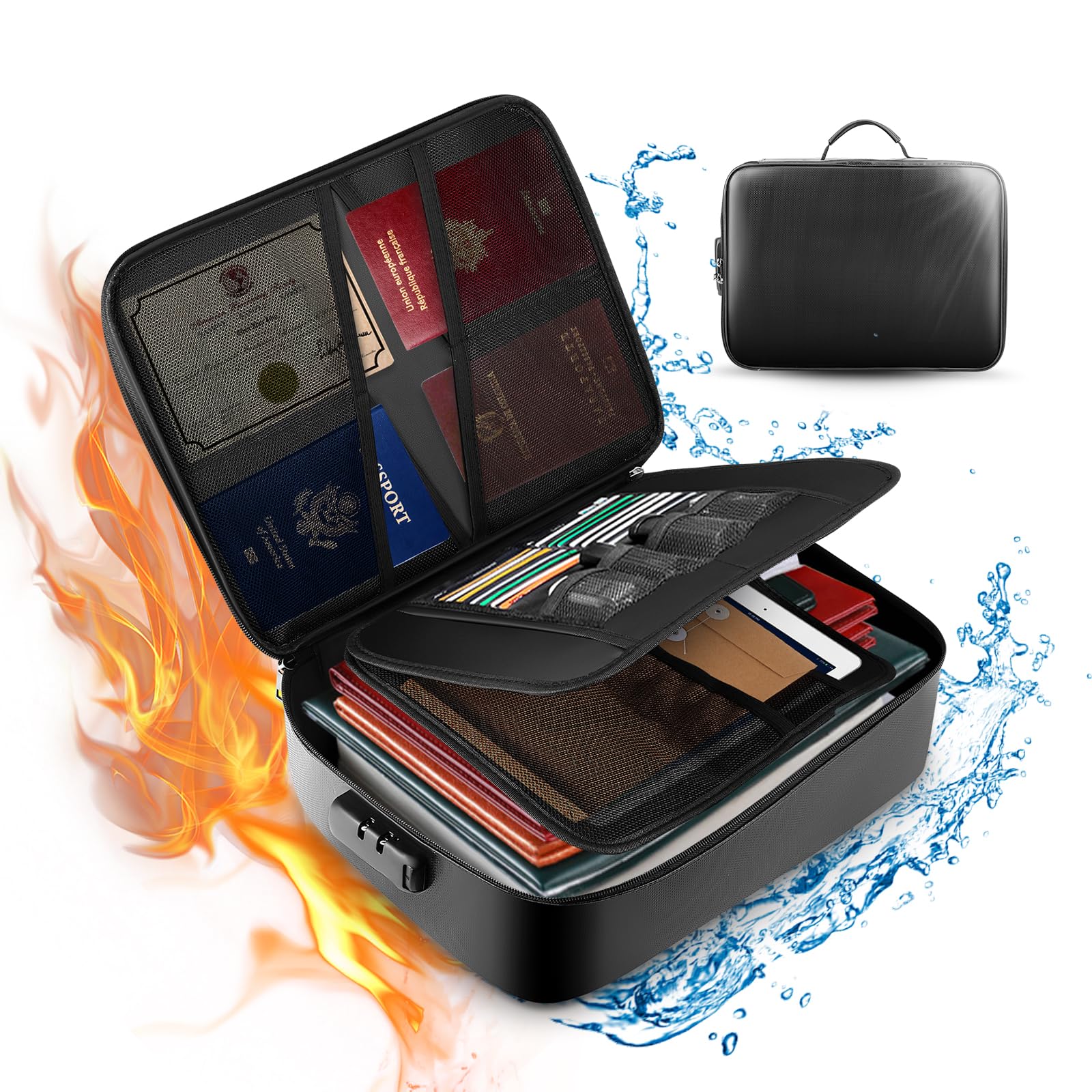 10 Best Fireproof Document Boxes For Safeguarding Passports Certificates And Valuables Tamfile Vs Other Brands - July 2025
