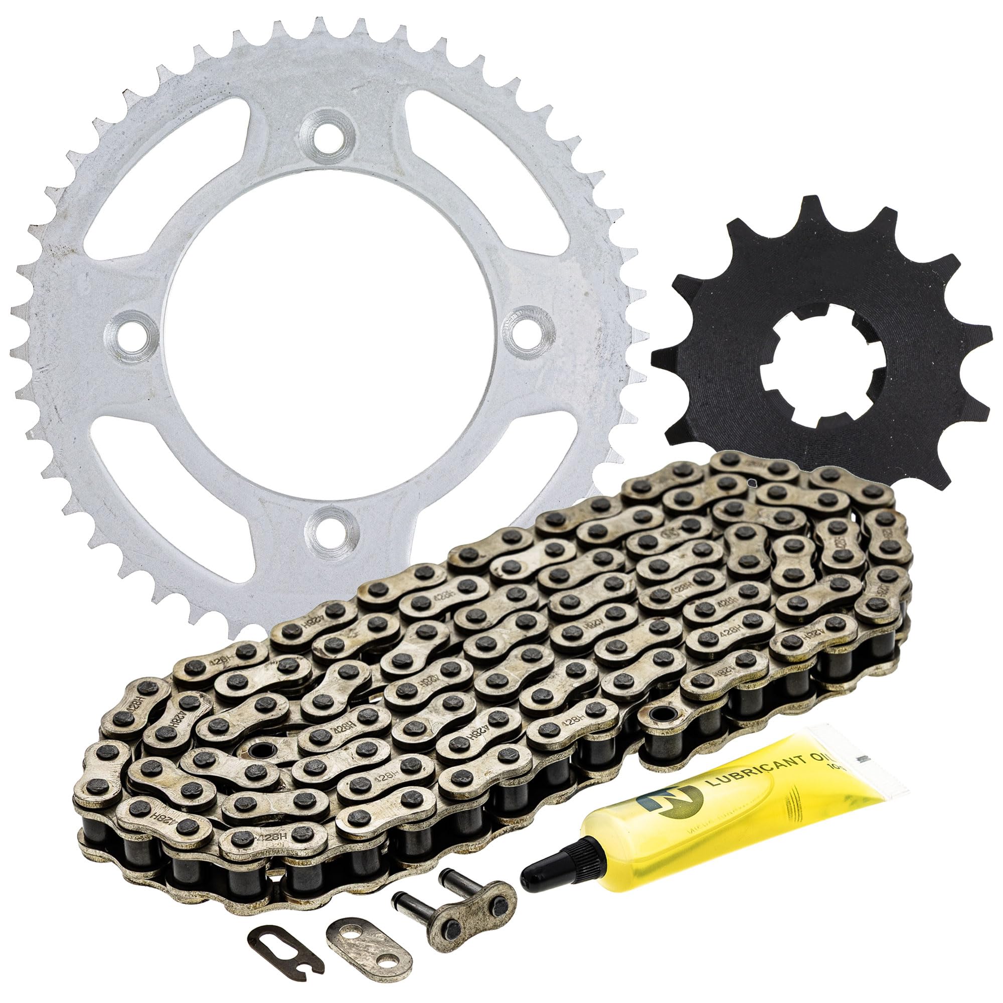 セット販売 Amazon.com: NICHE Drive Sprocket Chain Combo for Yamaha YZ80 Front