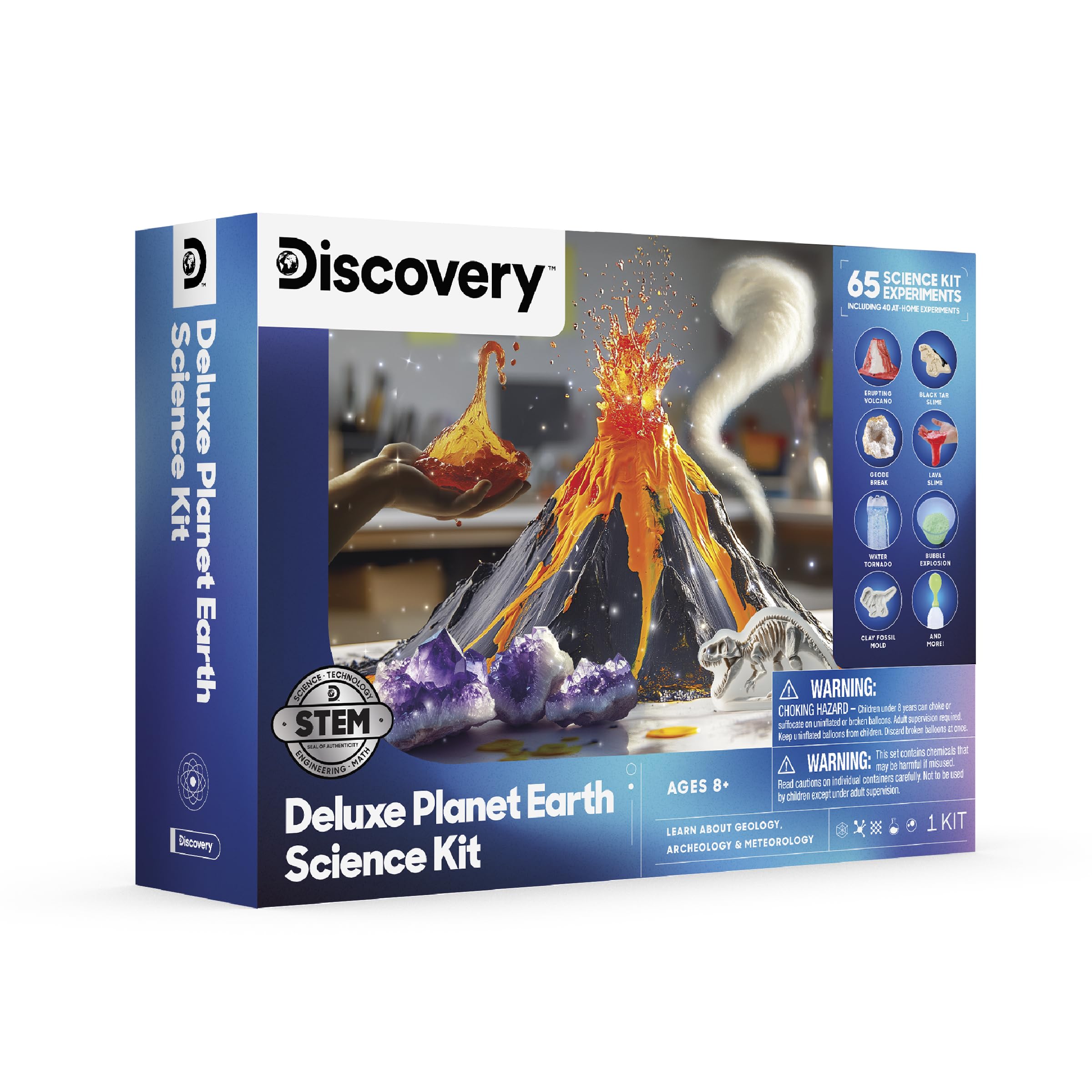 Amazon.com: Discovery™ Planet Earth Science Kit – 65 Experiment