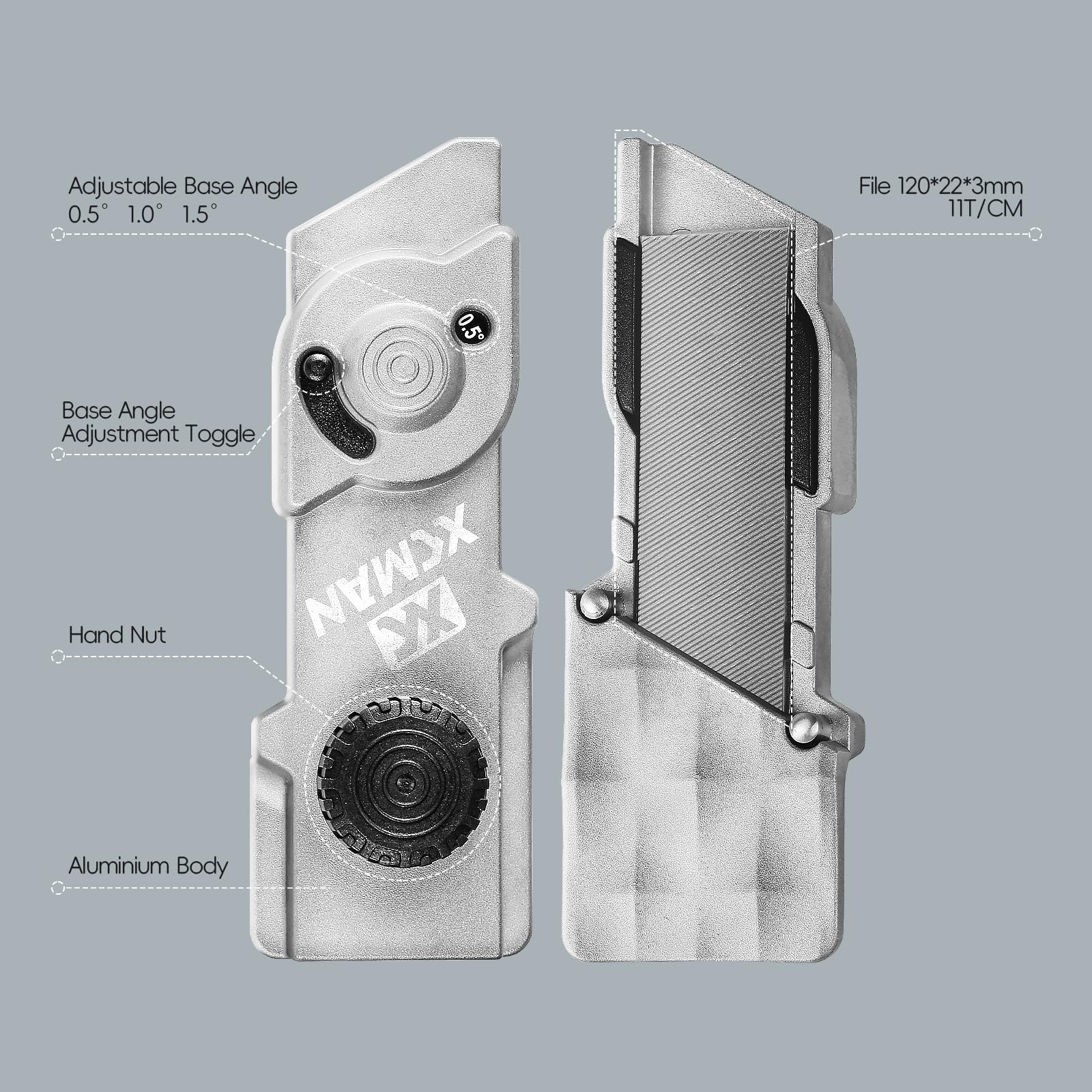 Amazon | XCMAN SKi スノーボード サイドエッジチューナー シャープ