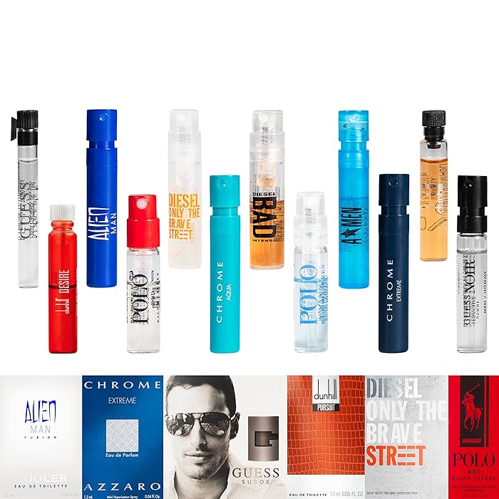 Buy Infinite Scents Men's Cologne Sampler Set 12 Designer Cologne