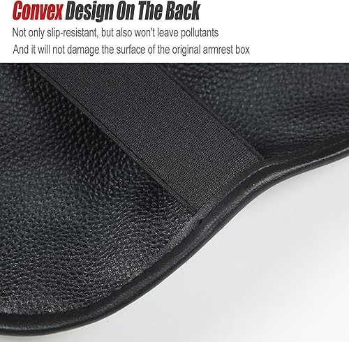 Miniatura 7 de LLKUANG Funda protectora suave para reposabrazos de consola central para Chevrolet Corvette C6 Z06 ZR1 2005 2006 2007 2008 2009 2010 2011 2012 2013,