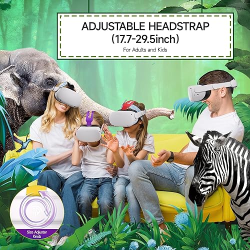 Miniatura 6 de EasySMX Q20 Headset Strap for Quest 2 - Accessories for Quest 2 - Lite Design for Improved Comfort Support, Heat Dissipating Materials, Rebust Side