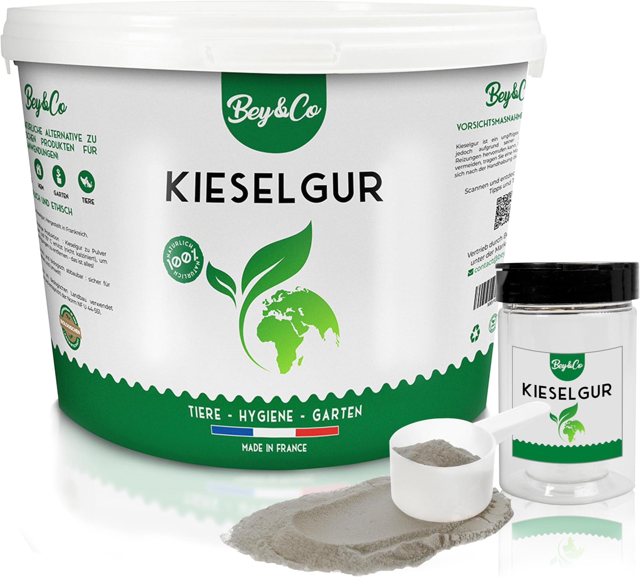 GreenPet KiesoVet Kieselgur für Hühner 4kg - Rein natürliche