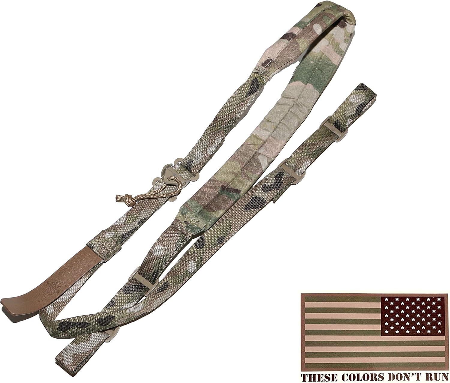 VTAC Wide Padded 2 Point Hydura Sling & American Flag Decal, Variations