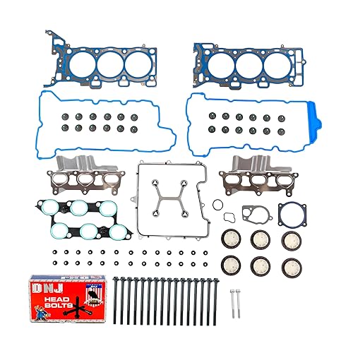 DNJ HGB3210 Juego de juntas de culata con kit de pernos de culata para 2009-2017 Buick, Chevrolet, GMC, Saturn Acadia, Acadia Limited, Enclave 3.6L