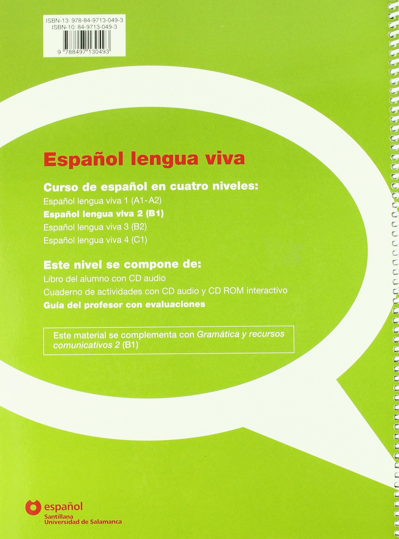 Guia Español Lengua Viva 2 Santillana Universidad de Salamanca