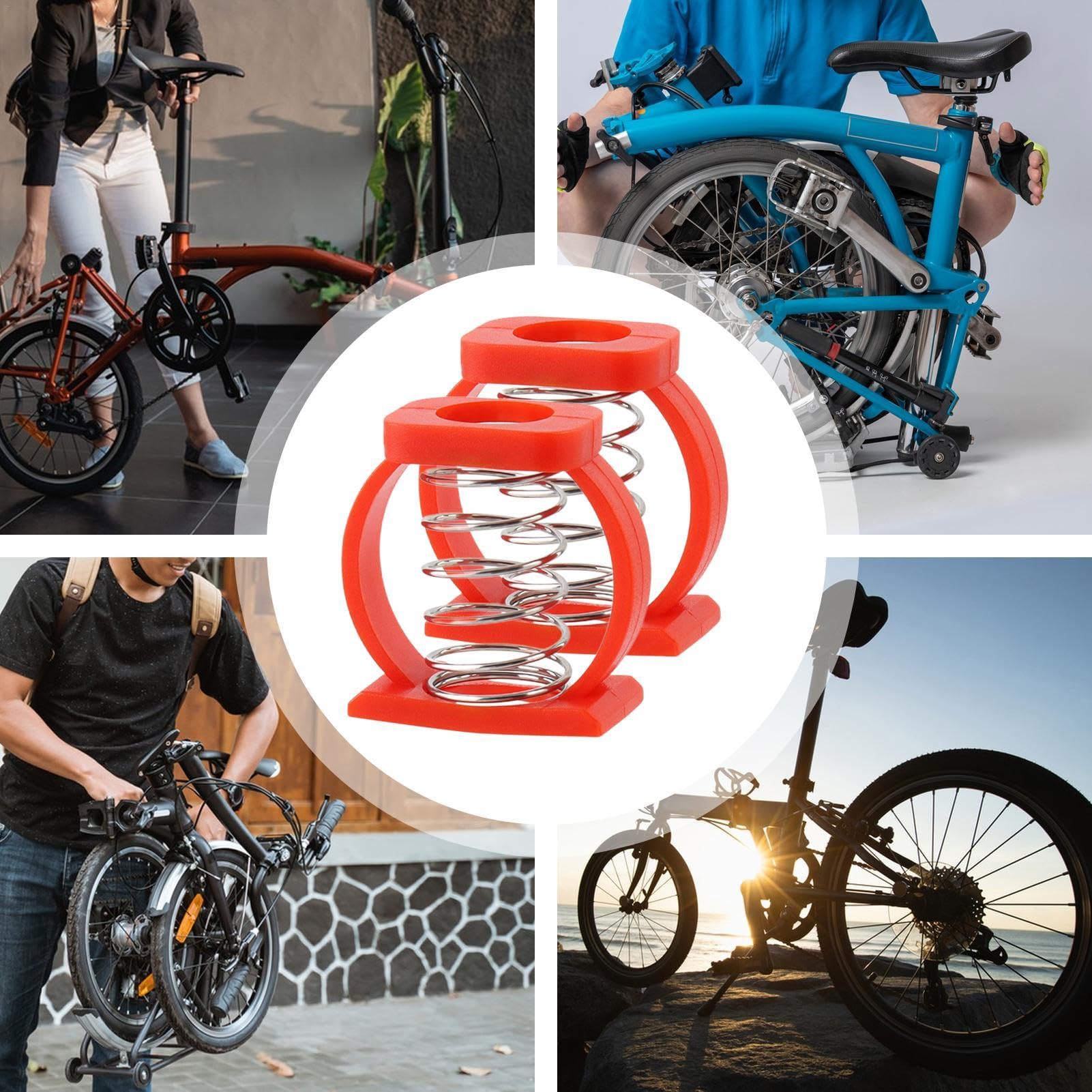 Clip per cerniera per bicicletta, clip a forma di C per bici pieghevole |  Accessori a