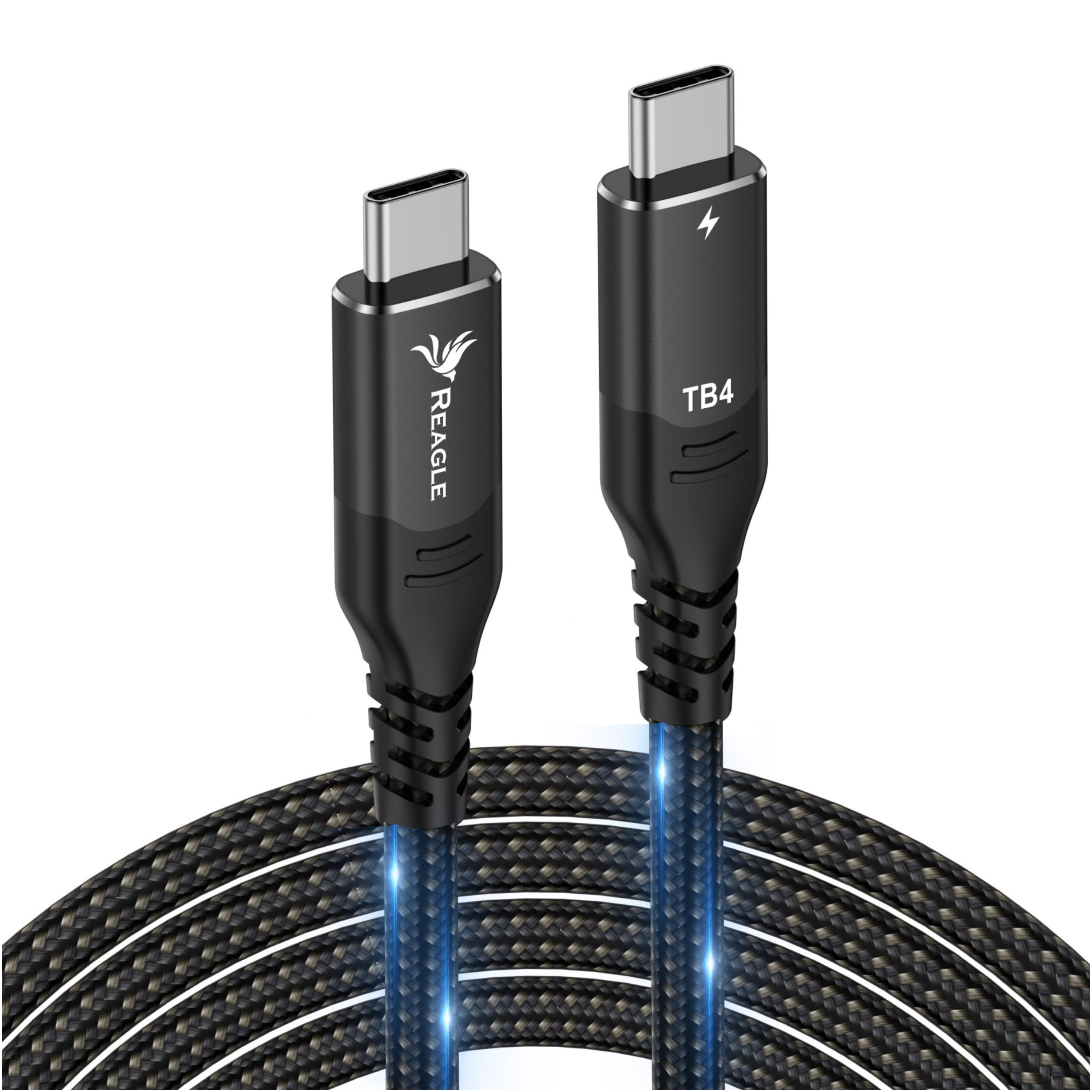 Cable Thunderbolt 4 de 3 metros con Power Delivery de 100W y transferencia de 40 Gbit/s 8