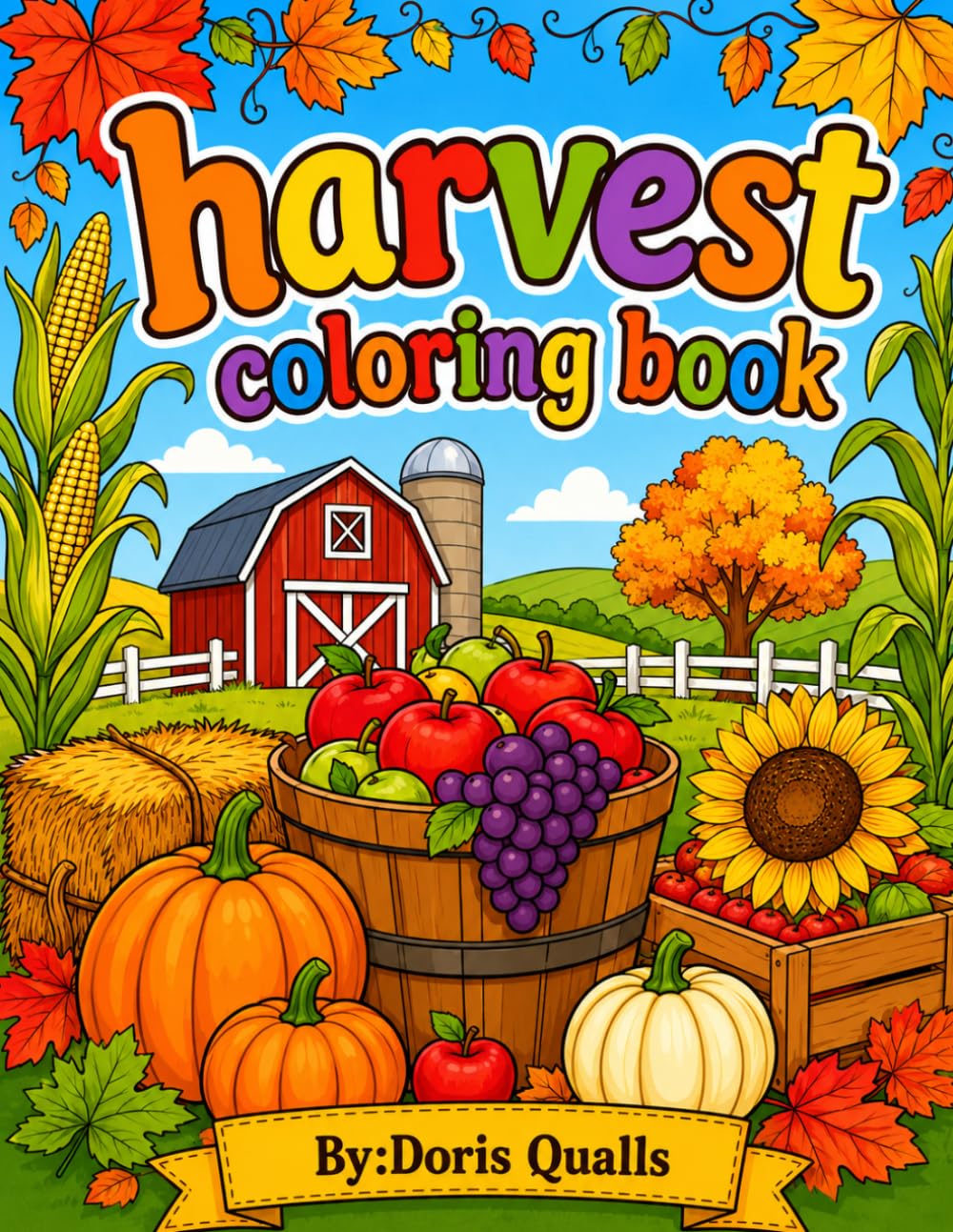 Harvest Coloring Book