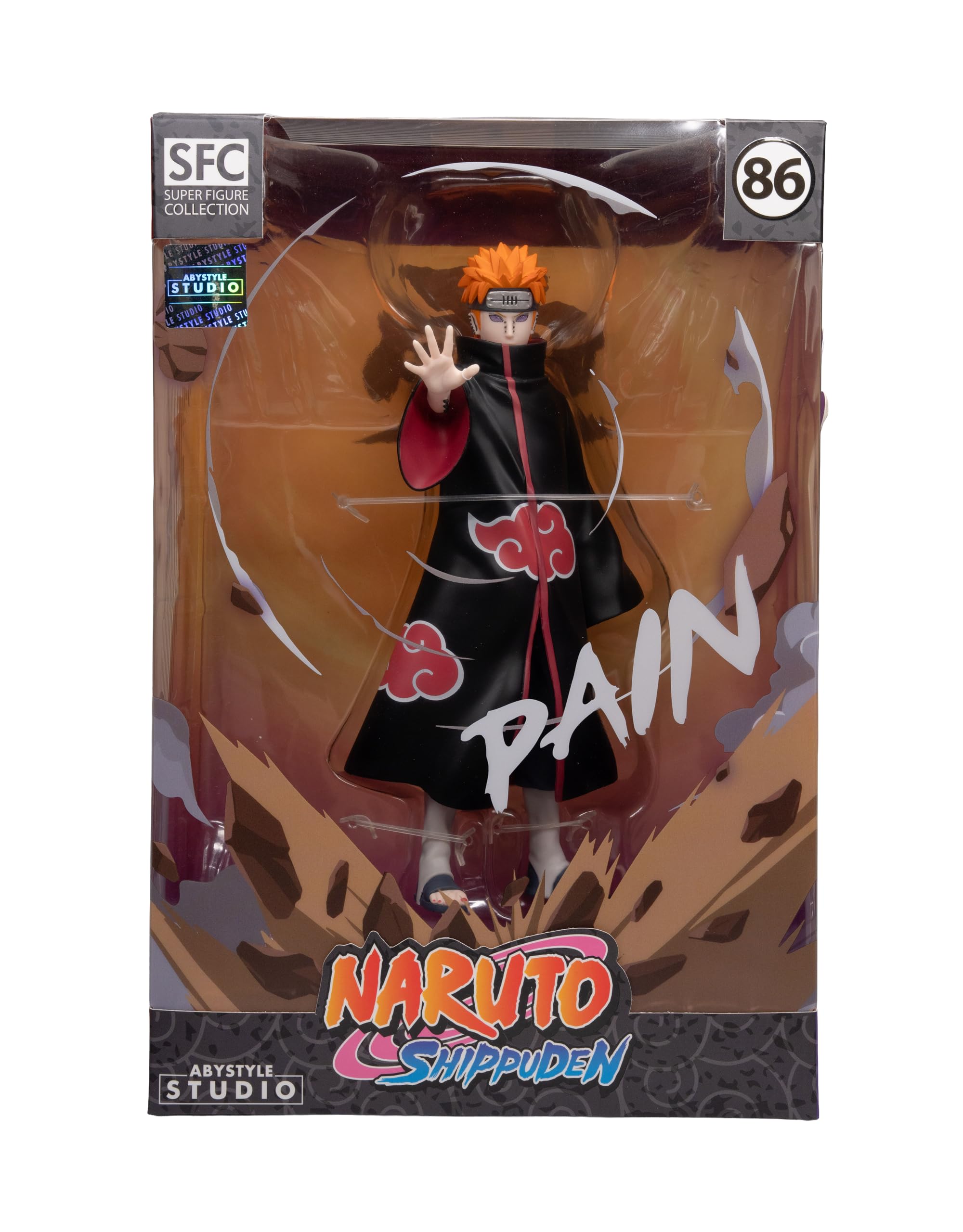 ABYstyle Studio Naruto Shippuden Bread 7.5" Tall SFC Collectible PVC Figure Statue Anime Manga Figurine Home Room Office Decor Gift