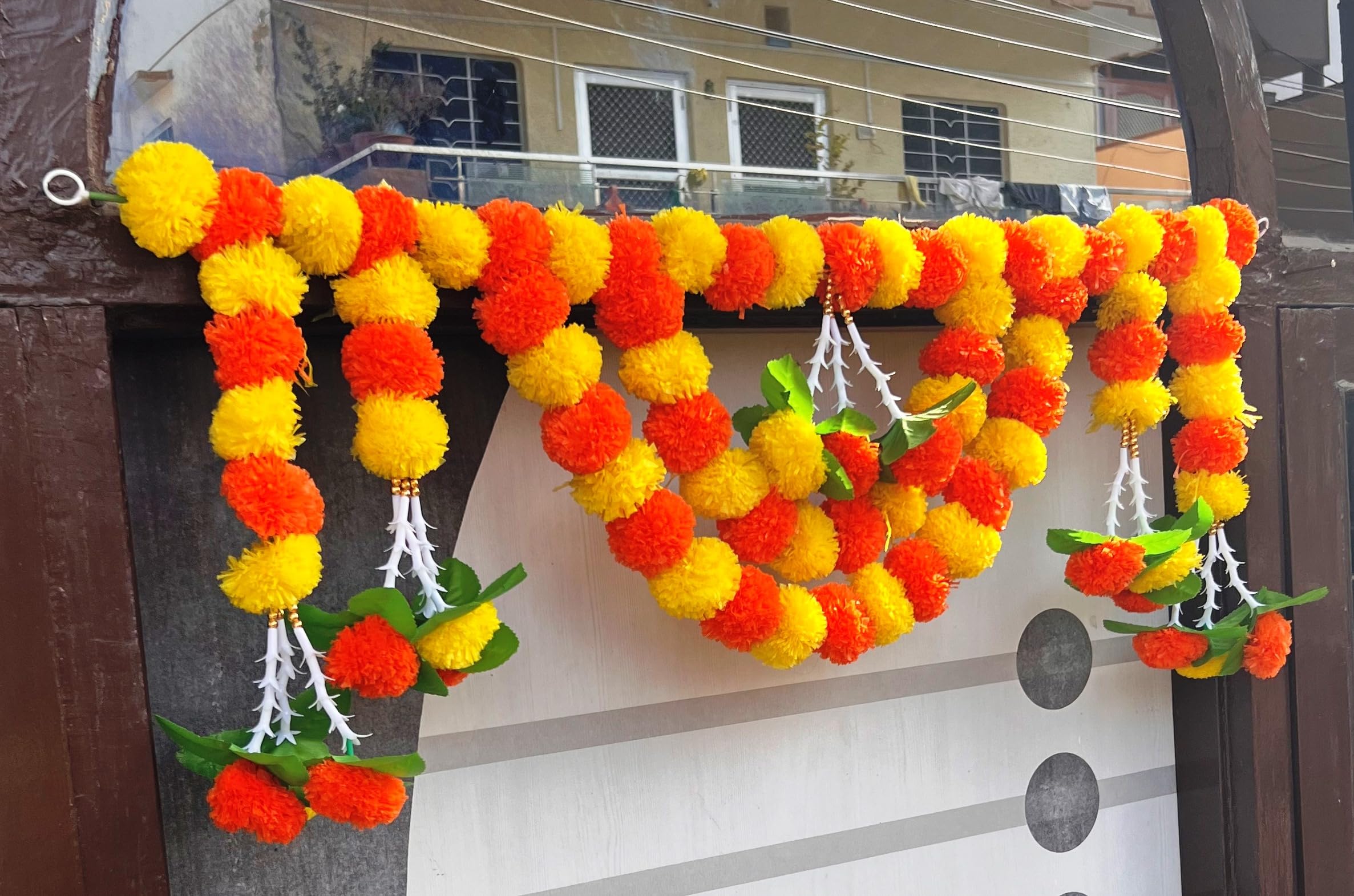 See full amazon price history chart for Rajasthan Kraft Artificial Fluffy Flower Marigold & Rajingandha with Carnation Flower Bandanwar Colour Yellow & Orange, Size 40X15 Inch Pack of 1 (B0038) Rajasthan Kraft Artificial Fluffy Flower Marigold & Rajingandha with Carnation Flower Bandanwar Colour Yellow & Orange, Size 40X15 Inch Pack of 1 (B0038) (B0CSSWH3QL) Amazon Price History, Amazon Price Tracker