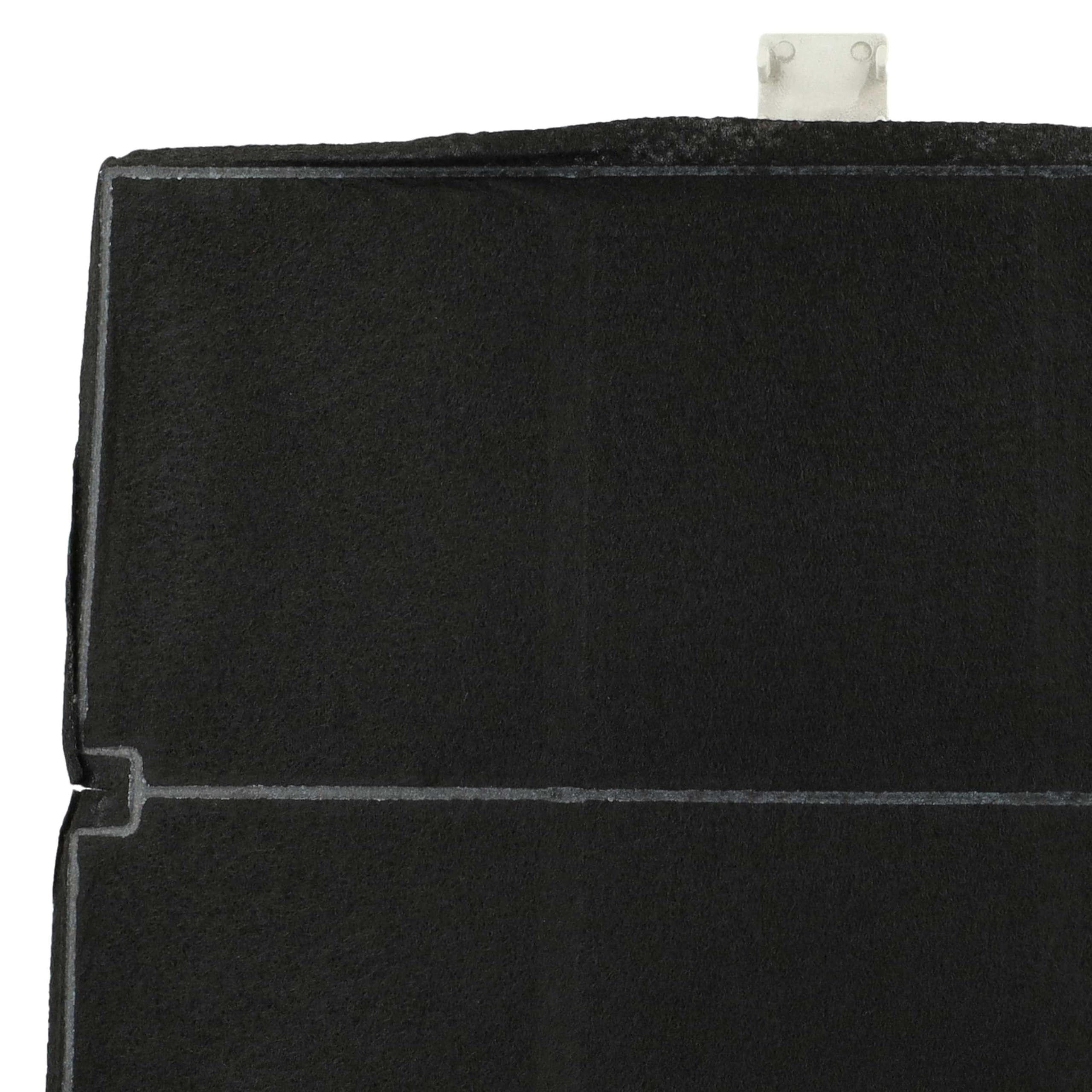 vhbw 2x filtro de carbón activado compatible con Balay 3BD873XP | 3BD891XP, 3BD892AP, 3BD892XP, 3BD893XP campanas cocina - 25,5 x 22,5 x 2,3 cm