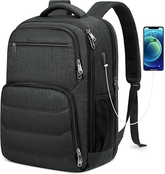 Laptop Backpack 17 Inch Travel Backpack for Men Women Large Waterproof
