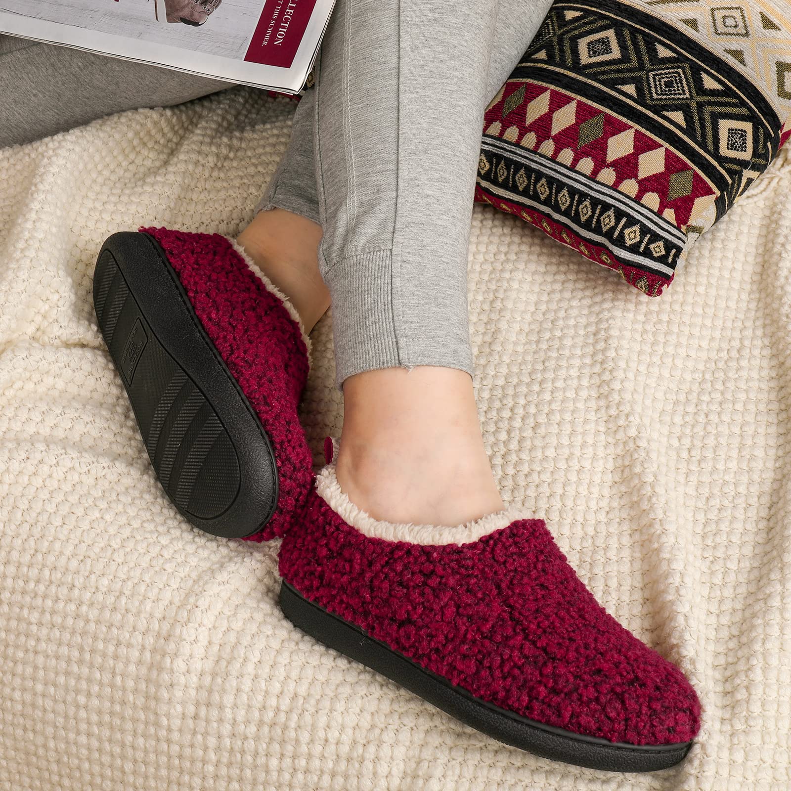 RockDove Women's Nomad Slipper con Memory Foam