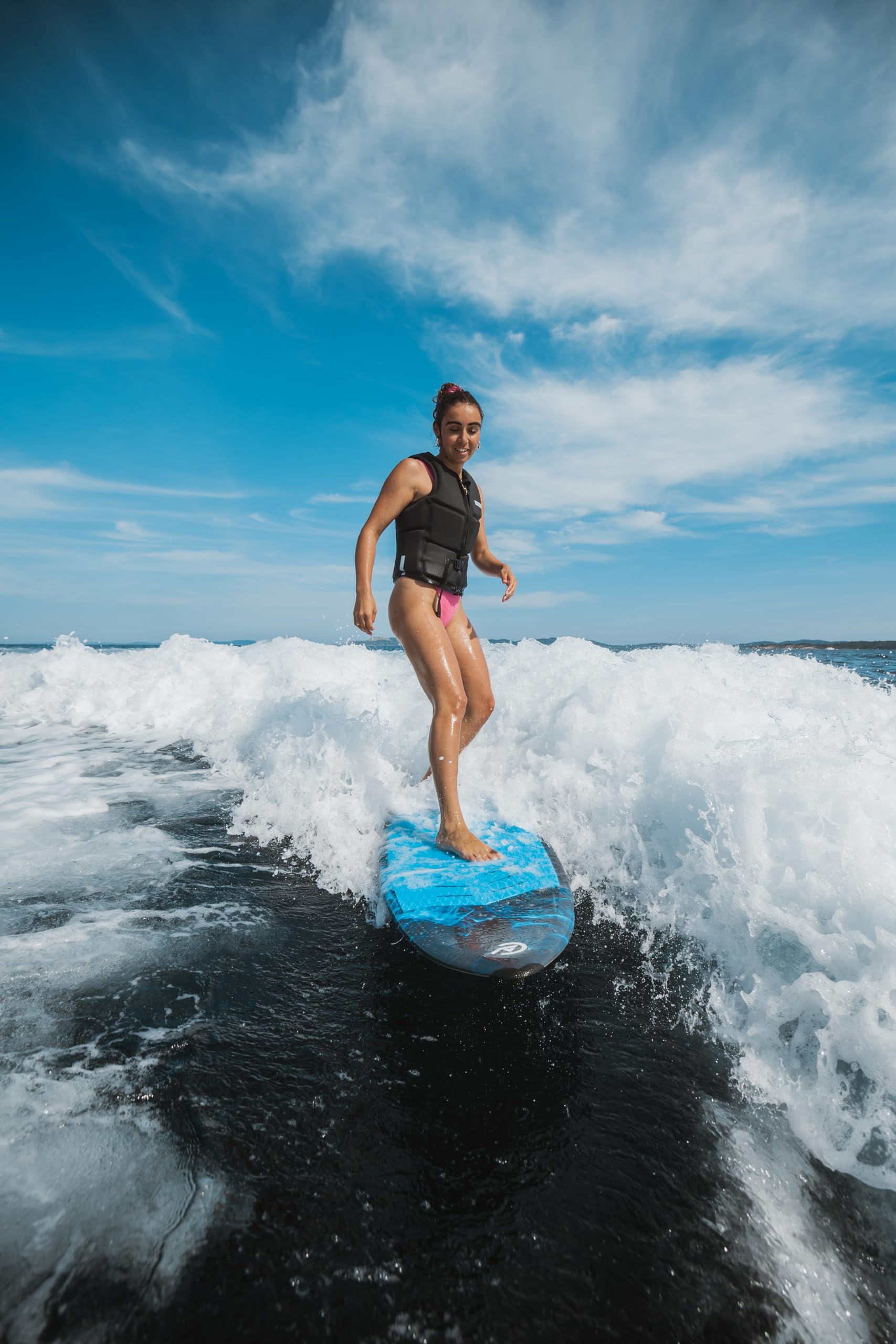 Coasto - Wakesurf Onyx PB-CWKSONYX - Planche Légère, Confortable et Pratique - Stable, Rapide et Agréable à Manier - 3 Ailerons - Riders Débutants à Intermédiaires - Charge Maximale 90kg - 160 x 50 cm