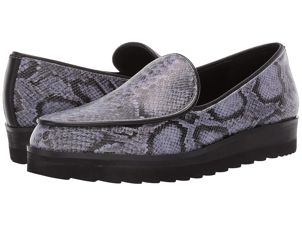 

Donald J Pliner Elio (Lilac Python Print) Women's Slip on Shoes, Gray