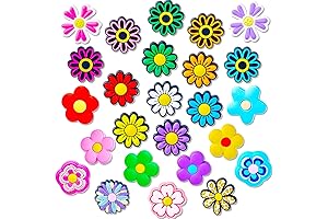 Adorable Flower Croc Charms: A Garden of Embellishments for Your Shoes