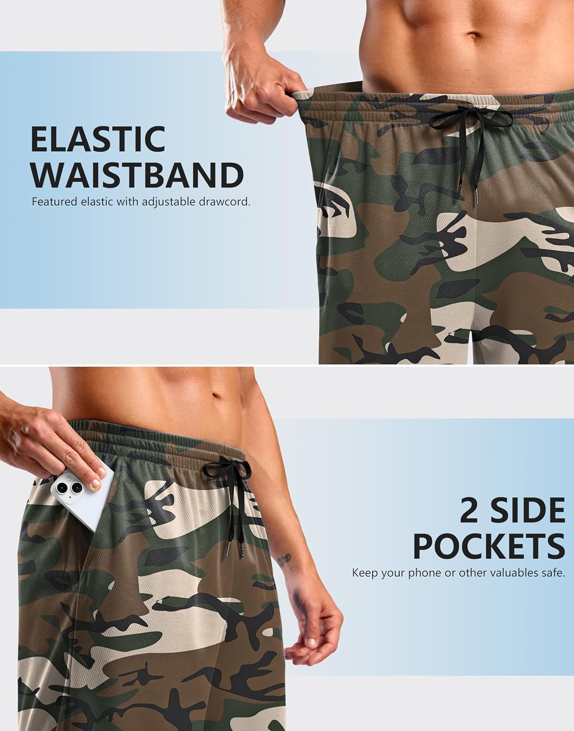 G Gradual Men's Athletic Workout Shorts with Pockets 5"/7"/9" Lightweight Quick Dry Gym Basketball Running Shorts for Men - Image 5