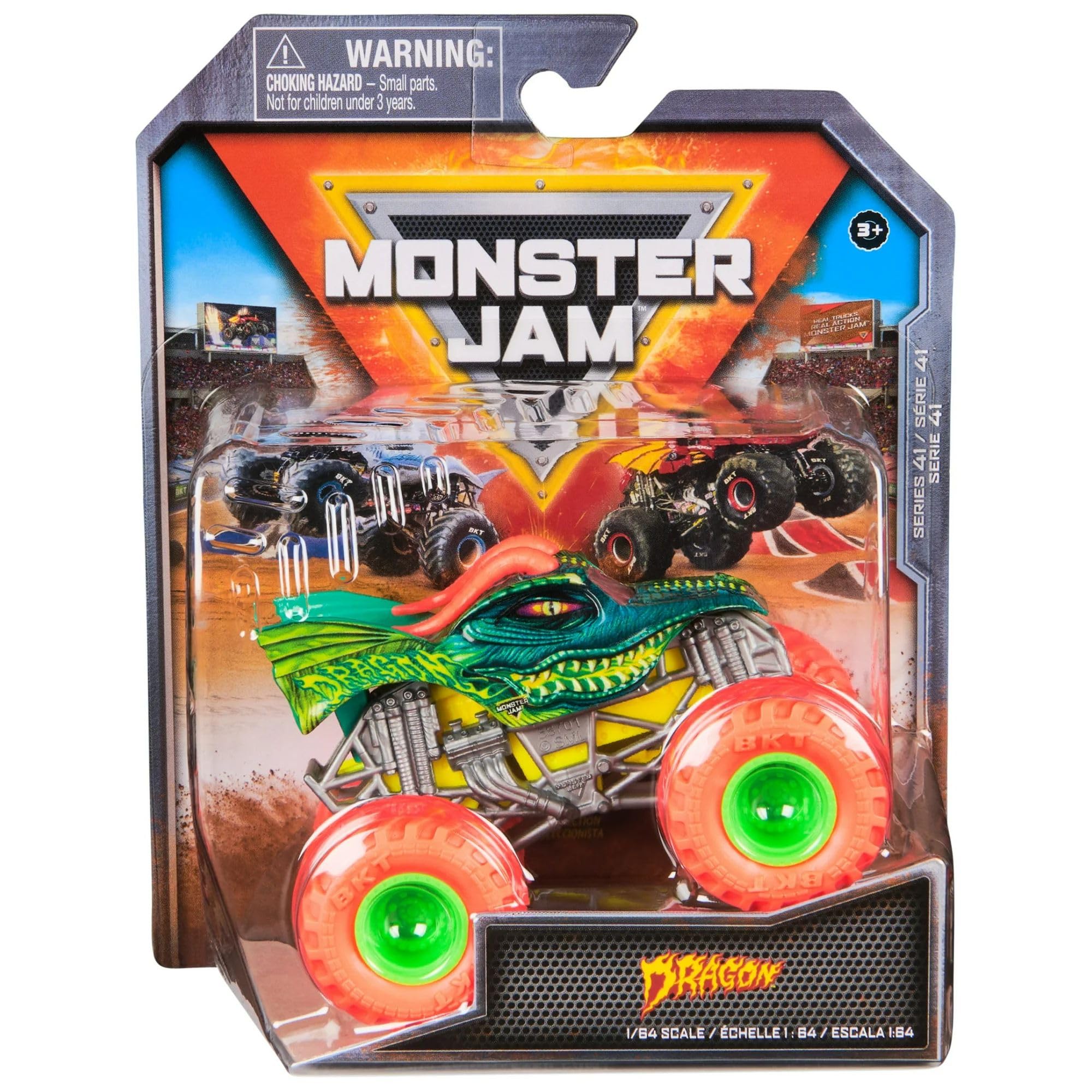 Amazon.com: Monster Jam 2025 Official 1:64 Diecast Truck Series 41