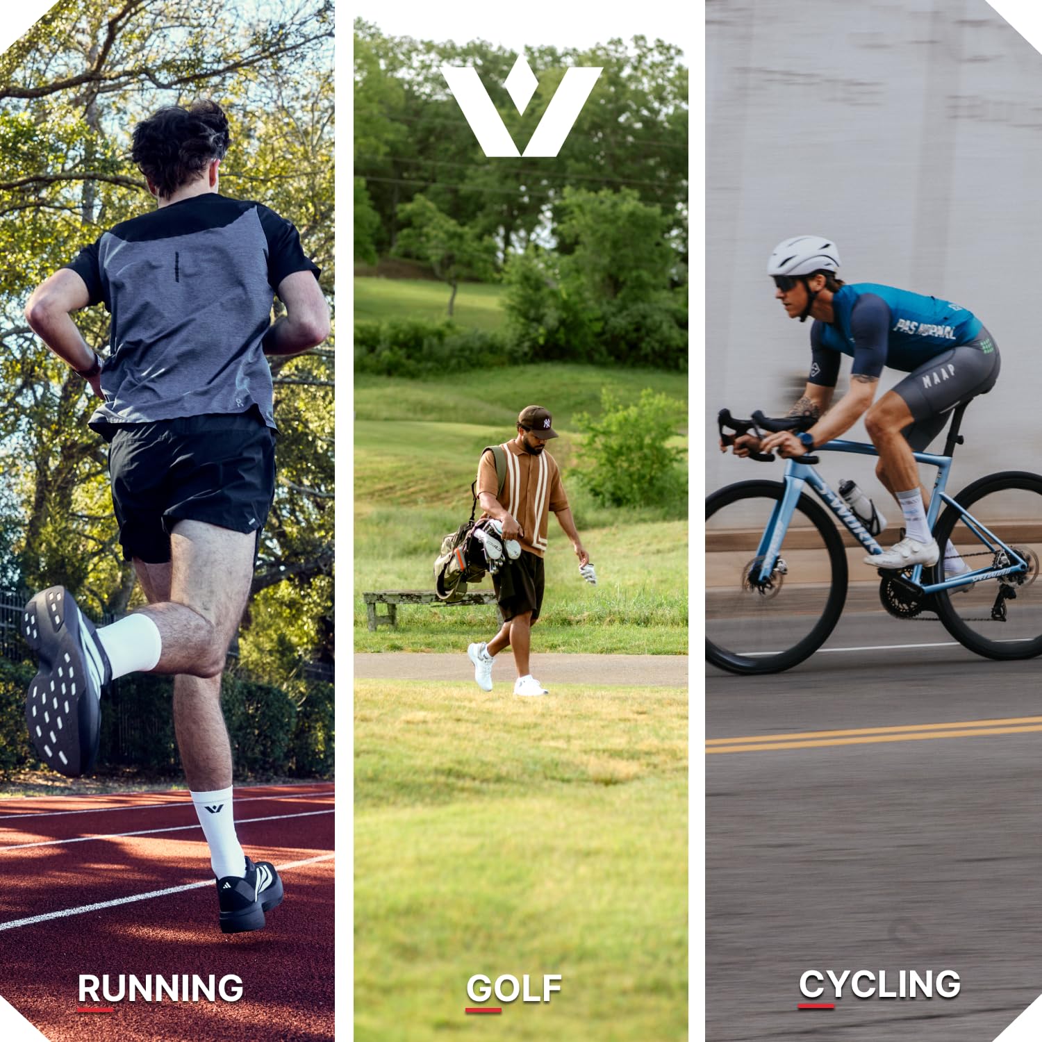 Swiftwick - Calcetines de correr y ciclismo ASPIRE Two, ligeros, ajuste de compresión